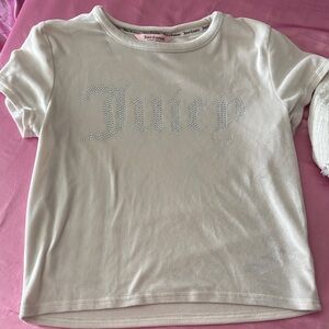 Juicy Couture White Short Sleeve sleep shirt